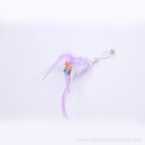 DIY multi style interactive cat teaser with bell